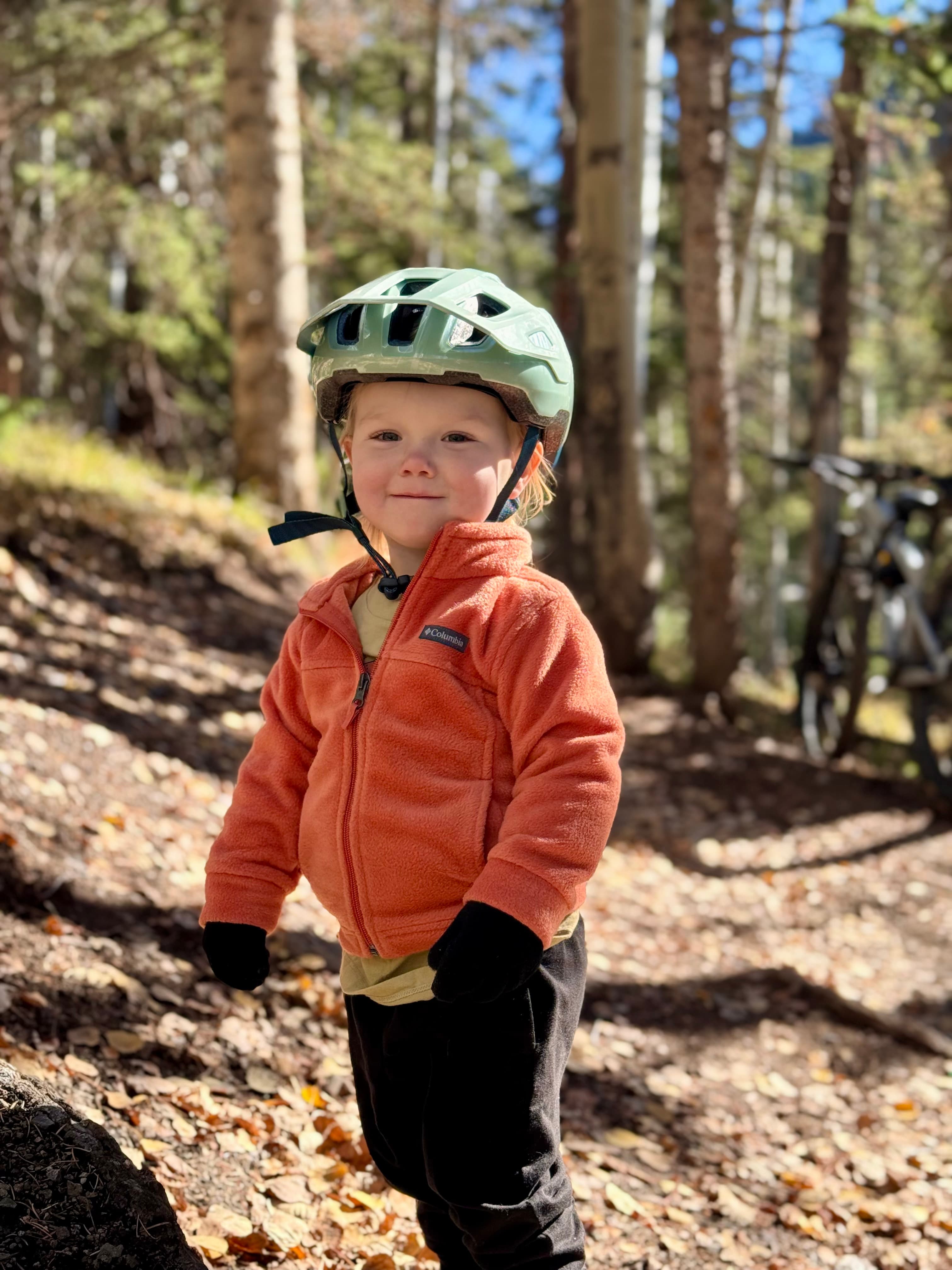 Rowan on the trail